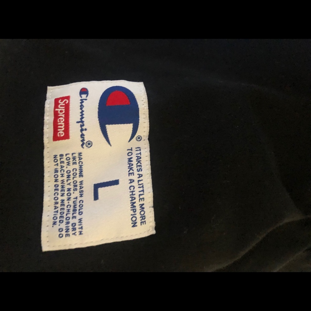 Supreme x Champion Stacked l/s